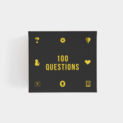 "100 Questions Wellness Conversation" CARD GAMES SCHOOL OF LIFE
