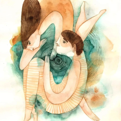 ILUSTRAÇÃO "HOLD ME MORE" MIRJAM SIIM