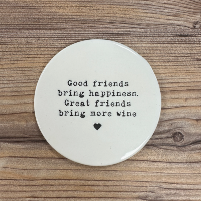 COASTER "GREAT FRIENDS" 10CM GAINSBOROUGH GIFTWARE