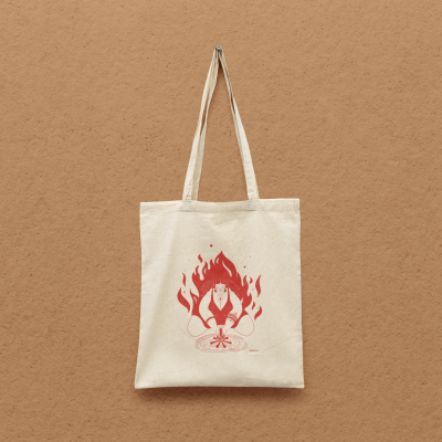 TOTE BAG "ACREDITA NO TEU FOGO" MARLA XL