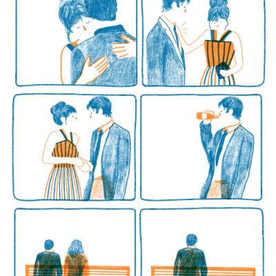 ILUSTRAÇÃO "500 DAYS OF SUMMER" ANA RITA ROBALO