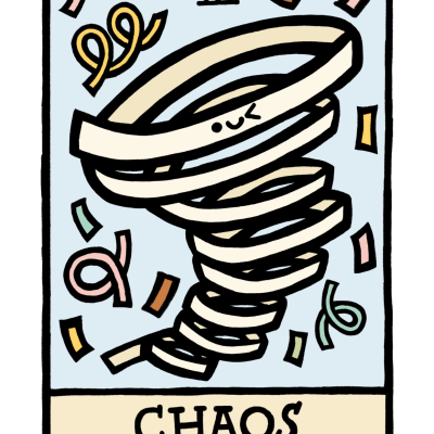 ILUSTRAÇÃO "IX - CHAOS" ADRIANA FONTELAS