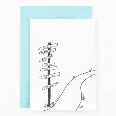 POSTAL "THE WAY TO LOVE" STUDIO FLASH