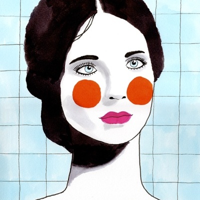 ORIGINAL "MULHER DE CAMISA AMARELA LISTRADA" JOANA NOBREGA