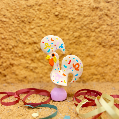 GALO DE BARCELOS 15 CM ADRIANA FONTELAS