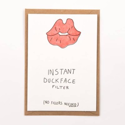 POSTAL "INSTANT DUCKFACE FILTER" STUDIO FLASH