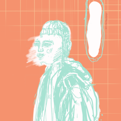 ILUSTRAÇÃO "NUM ESPAÇO VAZIO" ANA LUÍSA ALMEIDA