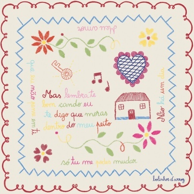 LENÇO "LENTAMENTE" PATRÍCIA GARÇÃO