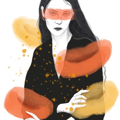 ILUSTRAÇÃO  "EPHEMERAL II" BARBARA AMARAL