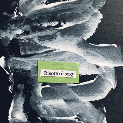 ORIGINAL COM MOLDURA "RISOTTO É SEXY" FUFA LÍRICA