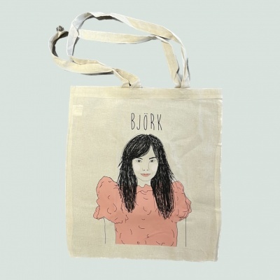 TOTE BAG "BJORK" LEONOR FEIJÓ