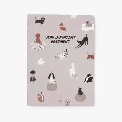 NOTEBOOK "PETISFACTION - DOGS" TYPEALIVE