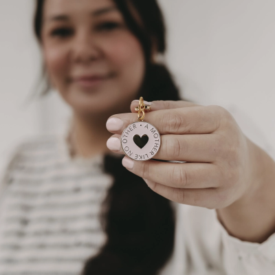 PORTA-CHAVES "A MOTHER LIKE NO OTHER" EULENSCHNITT