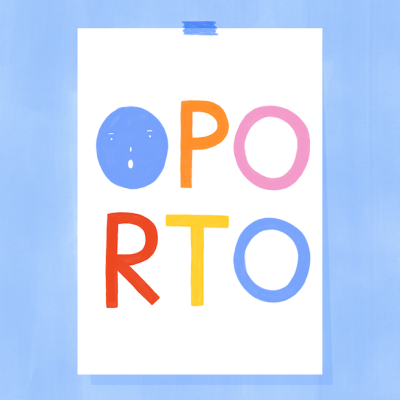 ILUSTRAÇÃO "OPORTO" KIKA