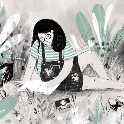 ILUSTRAÇÃO "VERÃO" SARA LOU