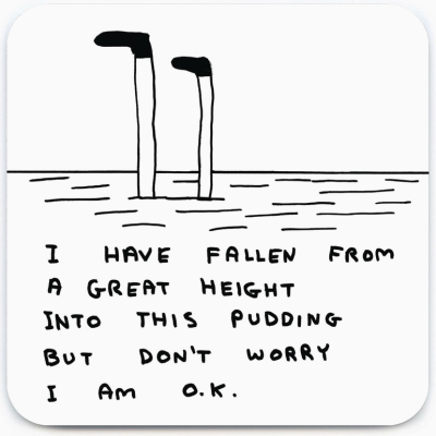 BASE PARA COPOS 'PUDDING' DAVID SHRIGLEY