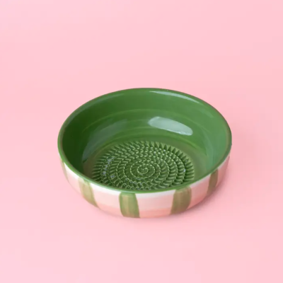 TAÇA RALADOR "ELIZABETH - VERDE - MÉDIO" ALFAR TIERRA COCIDA