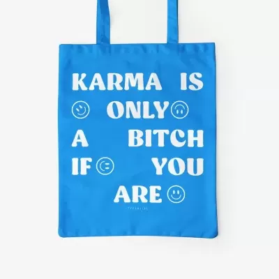 TOTE BAG KARMA TYPEALIVE