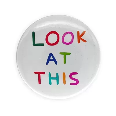 ESPELHO DE BOLSO 'LOOK AT THIS' DAVID SHRIGLEY