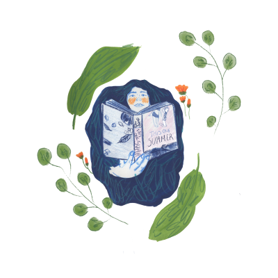 ILUSTRAÇÃO "12. THIS ONE SUMMER" INÊS FONSECA