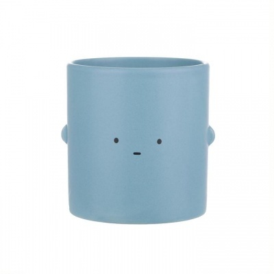 VASO TOKI PLANT AZUL CARA SÉRIA OHH DEER