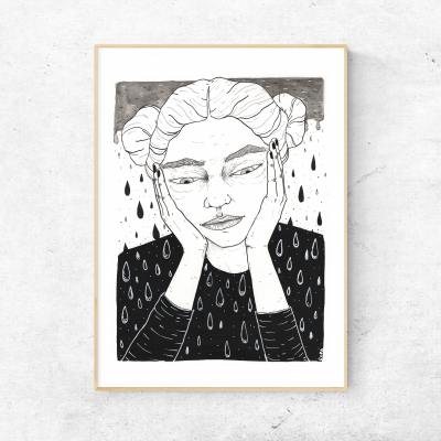 ILUSTRAÇÃO "CHOVE CÁ DENTRO" FIIPA