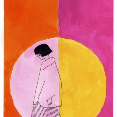 ILUSTRAÇÃO "DEAMBULANDO II" JOANA NOBREGA