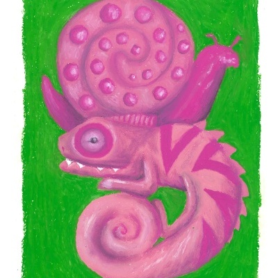 ORIGINAL "CAMALEÃO E CARACOL" JEFFERSON RIB