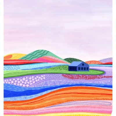 ILUSTRAÇÃO "SOMEBODY CALLS YOU" KIKA