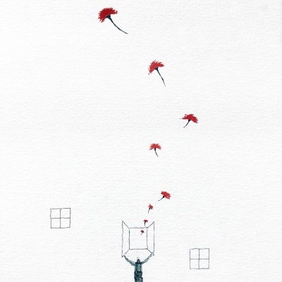 ILUSTRAÇÃO "25 DE ABRIL - SOPHIA DE MELLO BREYNER ANDERSEN" MARIA REIS ROCHA