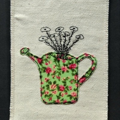 BILHETE POSTAL "REGADOR" MARTA VIOLETA