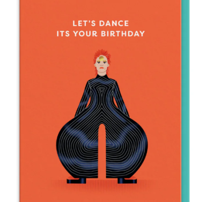 DAVID BOWIE GREETING CARD OHH DEER