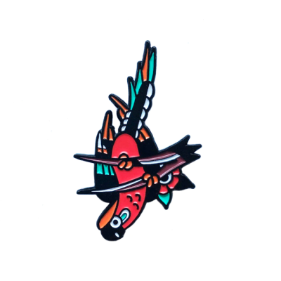 PIN PARROT BY GEORGE BONNER COUSINS COLLECTIVE