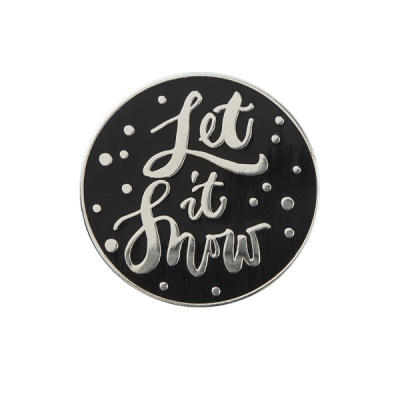 PIN "LET IT SNOW" PUNKY PINS