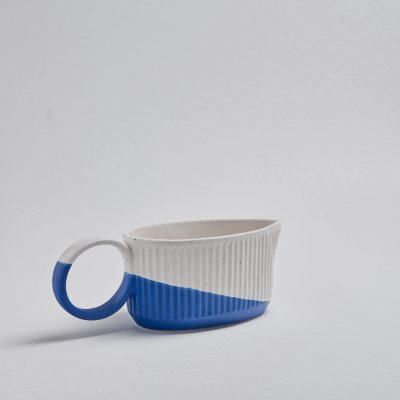 MOLHEIRA 450ML AZUL TÁLIA PÓ DE BARRO