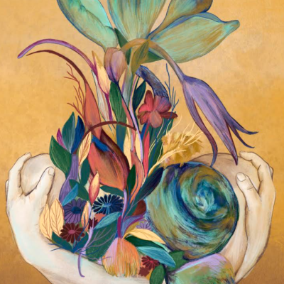 ILUSTRAÇÃO "HUG YOURSELF" NEA LIKAR