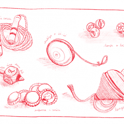 ILUSTRAÇÃO "BRINCADEIRAS PORTUGUESAS" RAQUEL CUNHA