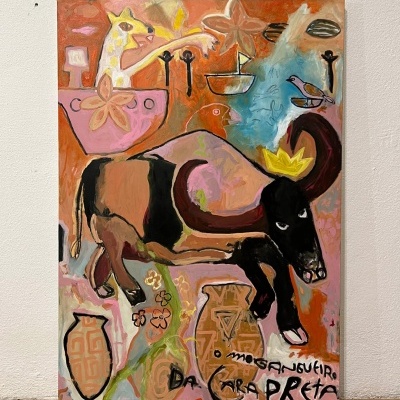 ORIGINAL "O MOGANGUEIRO DA CARA PRETA" JEFFERSON RIB