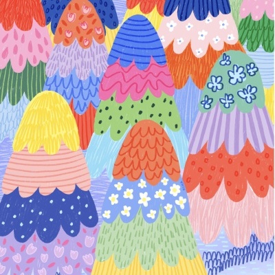 ILUSTRAÇÃO "THE FOREST" KIKA