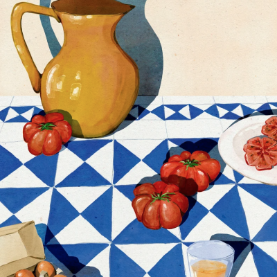 ILUSTRAÇÃO "PEQUENOS MOMENTOS I" EVA HALFERS