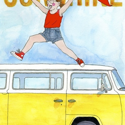 ORIGINAL "LITTLE MISS SUNSHINE" JOANA NOBREGA