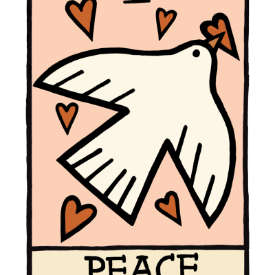 ILUSTRAÇÃO "VI - PEACE" ADRIANA FONTELAS