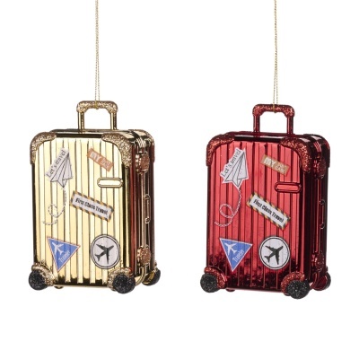 ENFEITE DE NATAL "MALA DE VIAGEM 11CM" GOODWILL