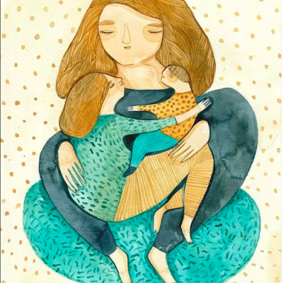 ILUSTRAÇÃO "MOTHERHOOD" MIRJAM SIIM