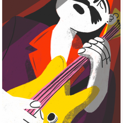 ILUSTRAÇÃO A3 "MUSIC" MATILDE HORTA