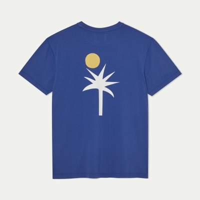 TSHIRT DANTAS PALM BLUE LAPAZ