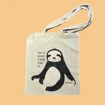TOTE BAG INFANTIL "THERE'S NO ADVANTAGE" LEONOR FEIJÓ