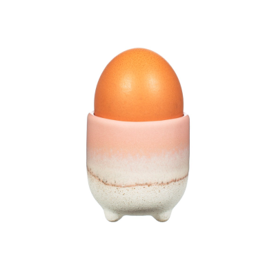 MOJAVE GLAZE PINK EGG CUP SASS BELLE