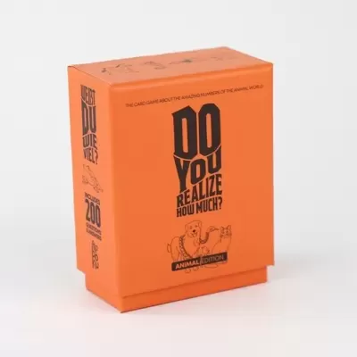 JOGO DE CARTAS "DO YOU REALIZE HOW MUCH - THE ANIMAL EDITION" FLIPBOKU