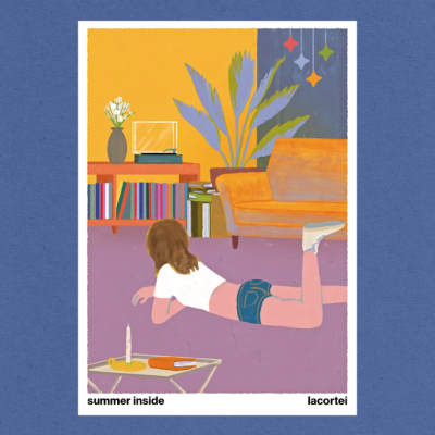 ILUSTRAÇÃO A4 "SUMMER INSIDE" LACORTEI